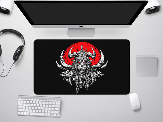 Blood Moon. Stitched Playmat