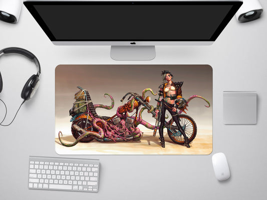 Dagon Rider. Stitched Playmat