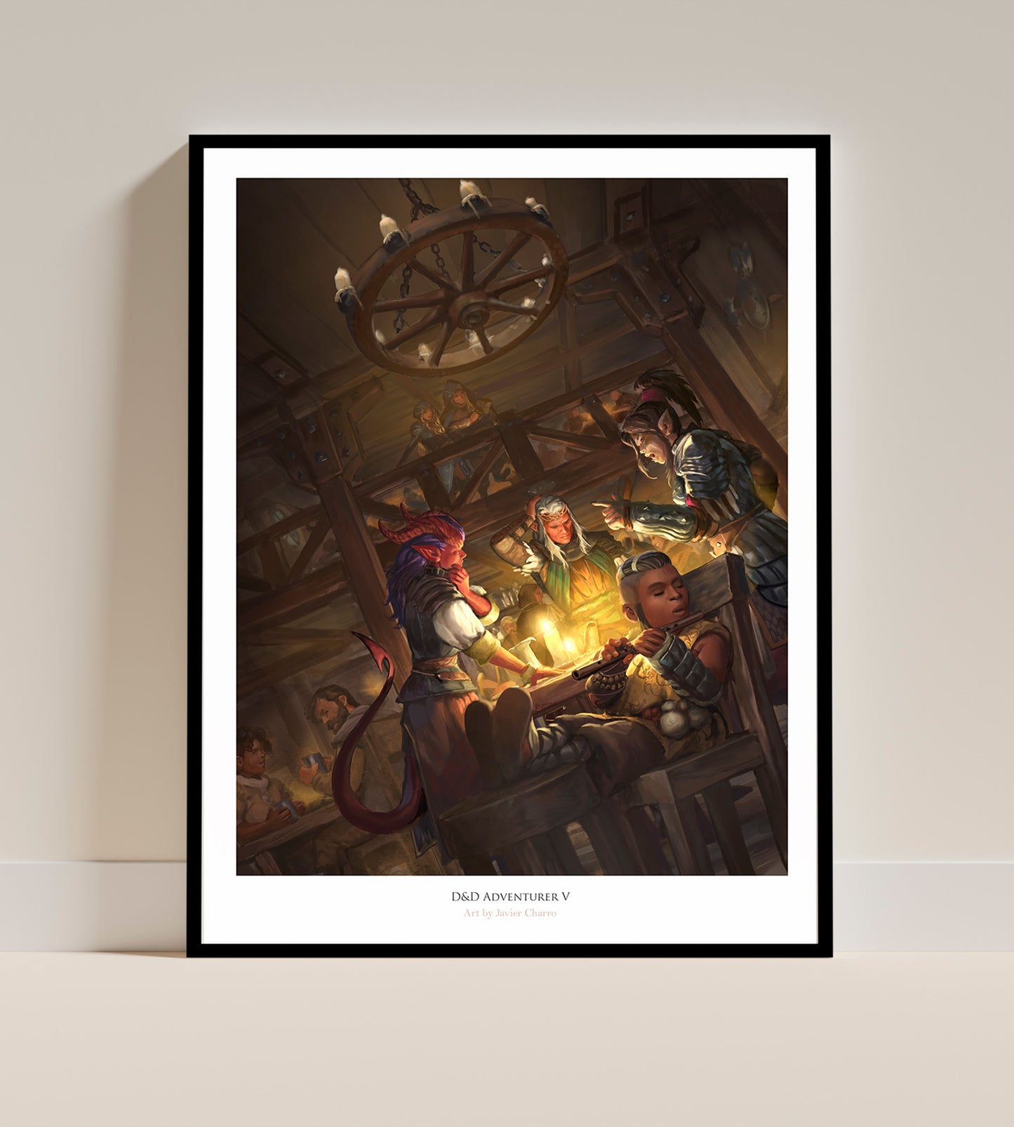 D&D Adventurer Cover 5. Art Print