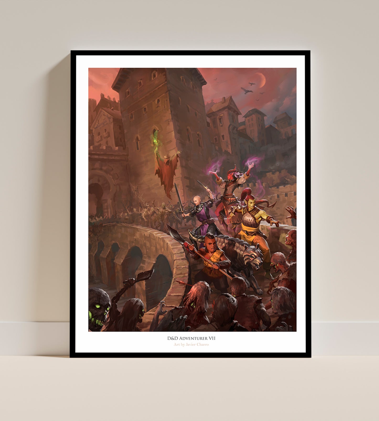 D&D Adventurer Cover 7. Art Print
