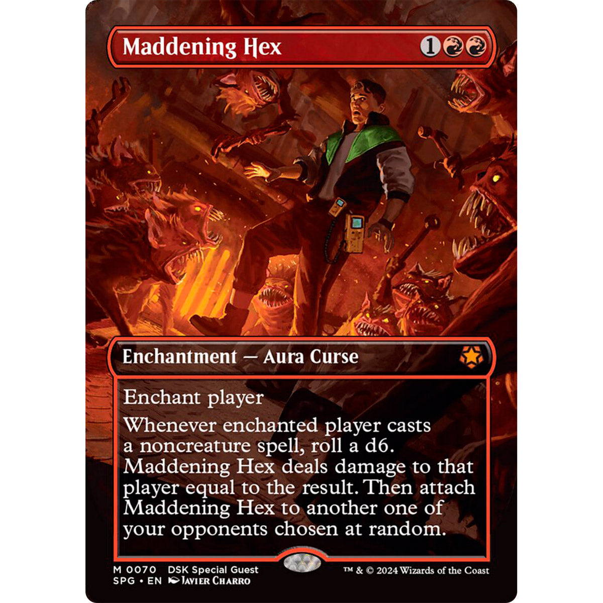 Maddening Hex. Artist Proof