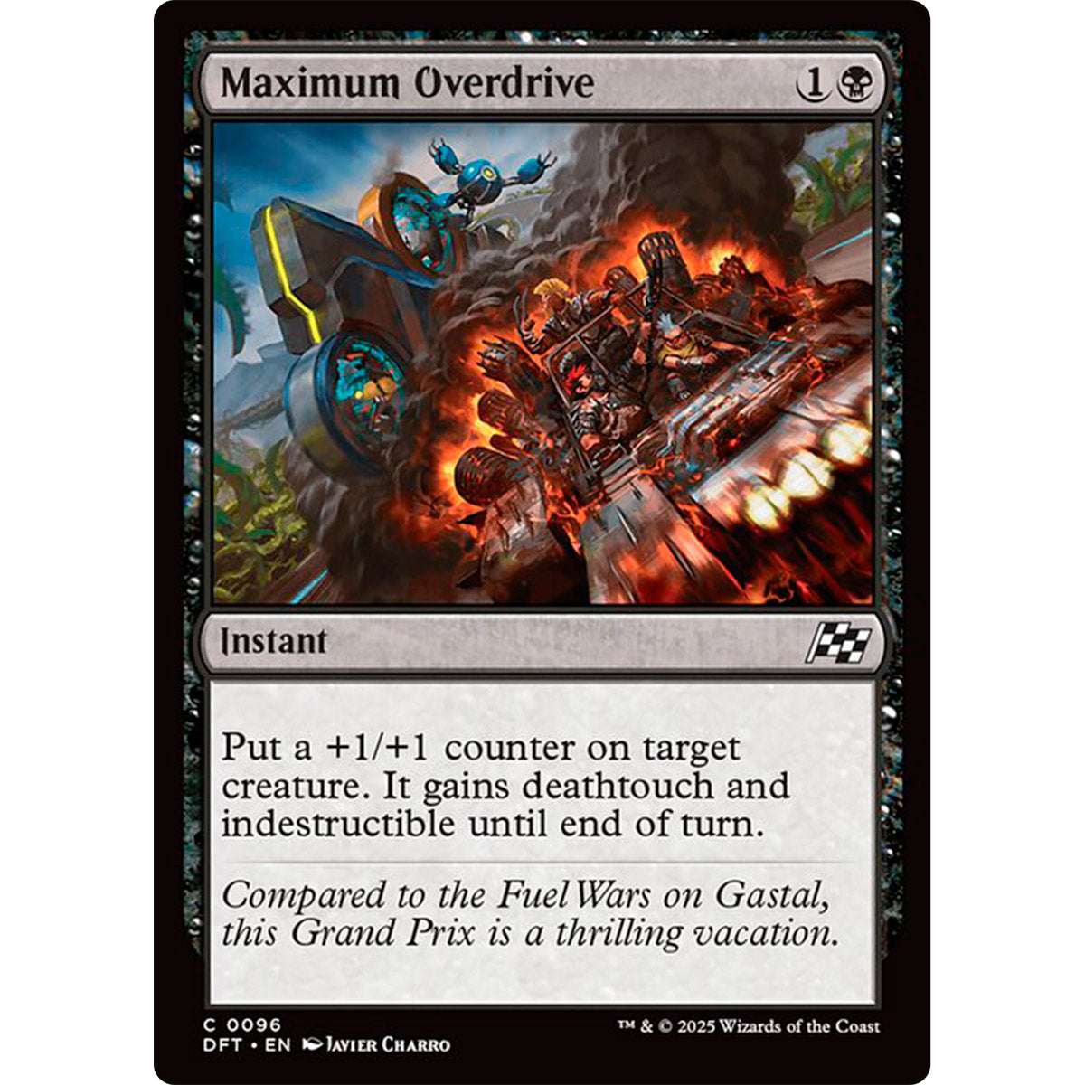 Maximum Overdrive. Artist Proof