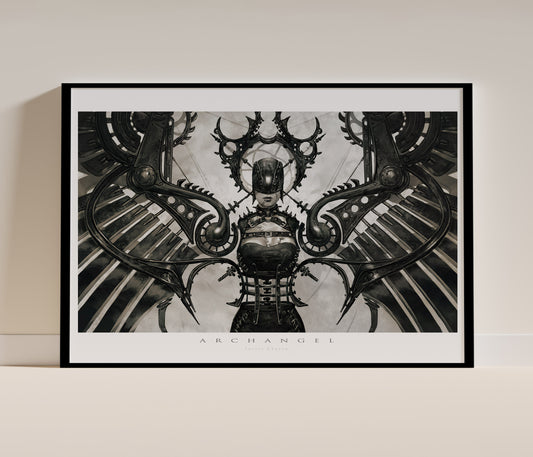 Archangel. Art Print