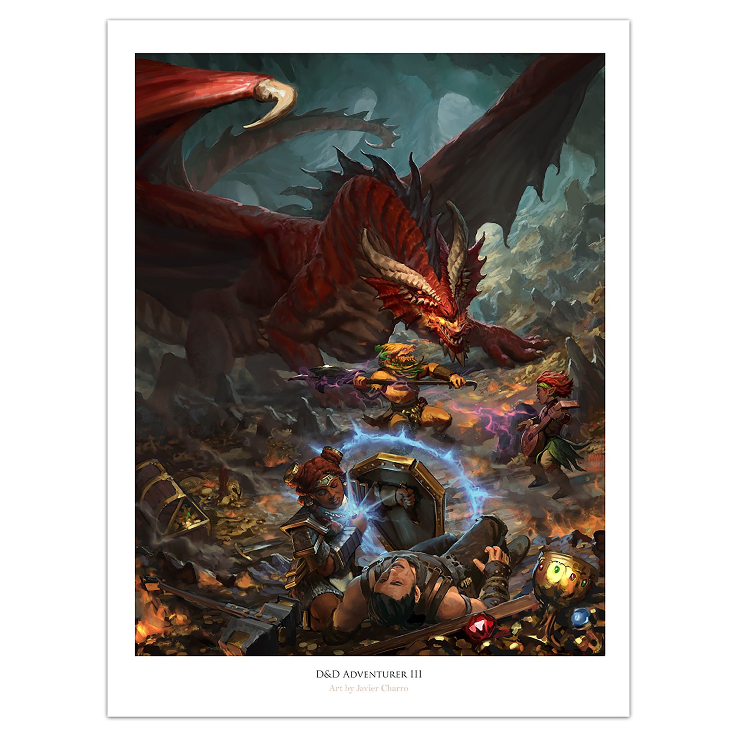 D&D Adventurer Cover 3. Art Print