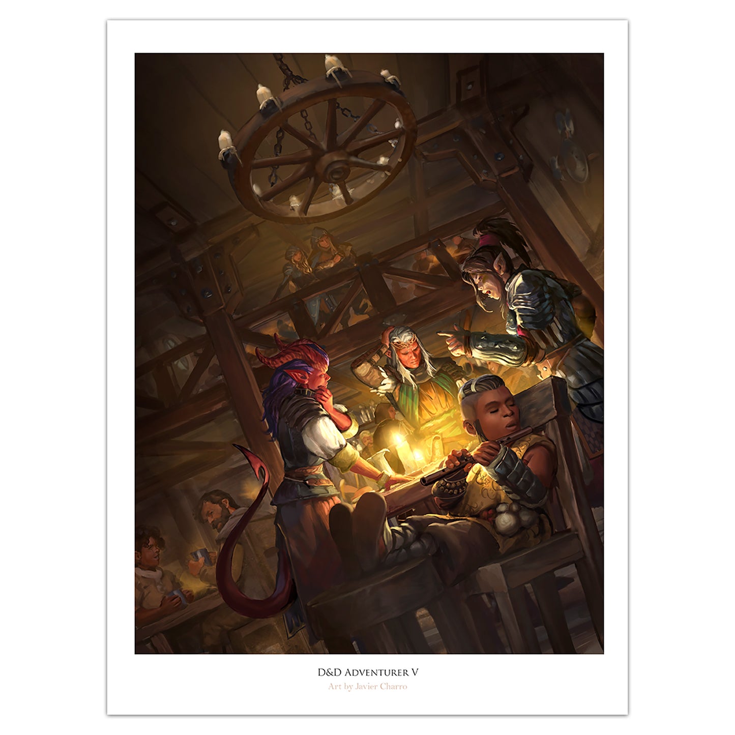 D&D Adventurer Cover 5. Art Print