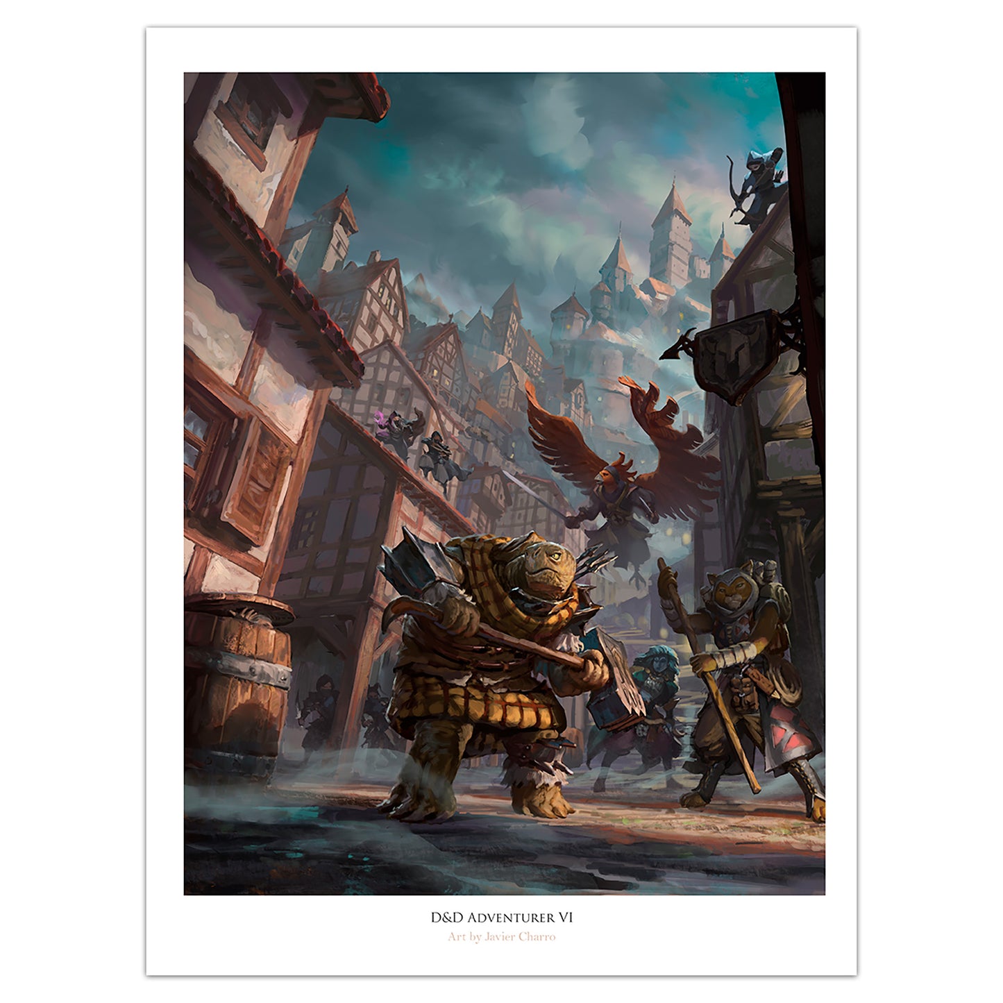D&D Adventurer Cover 6. Art Print