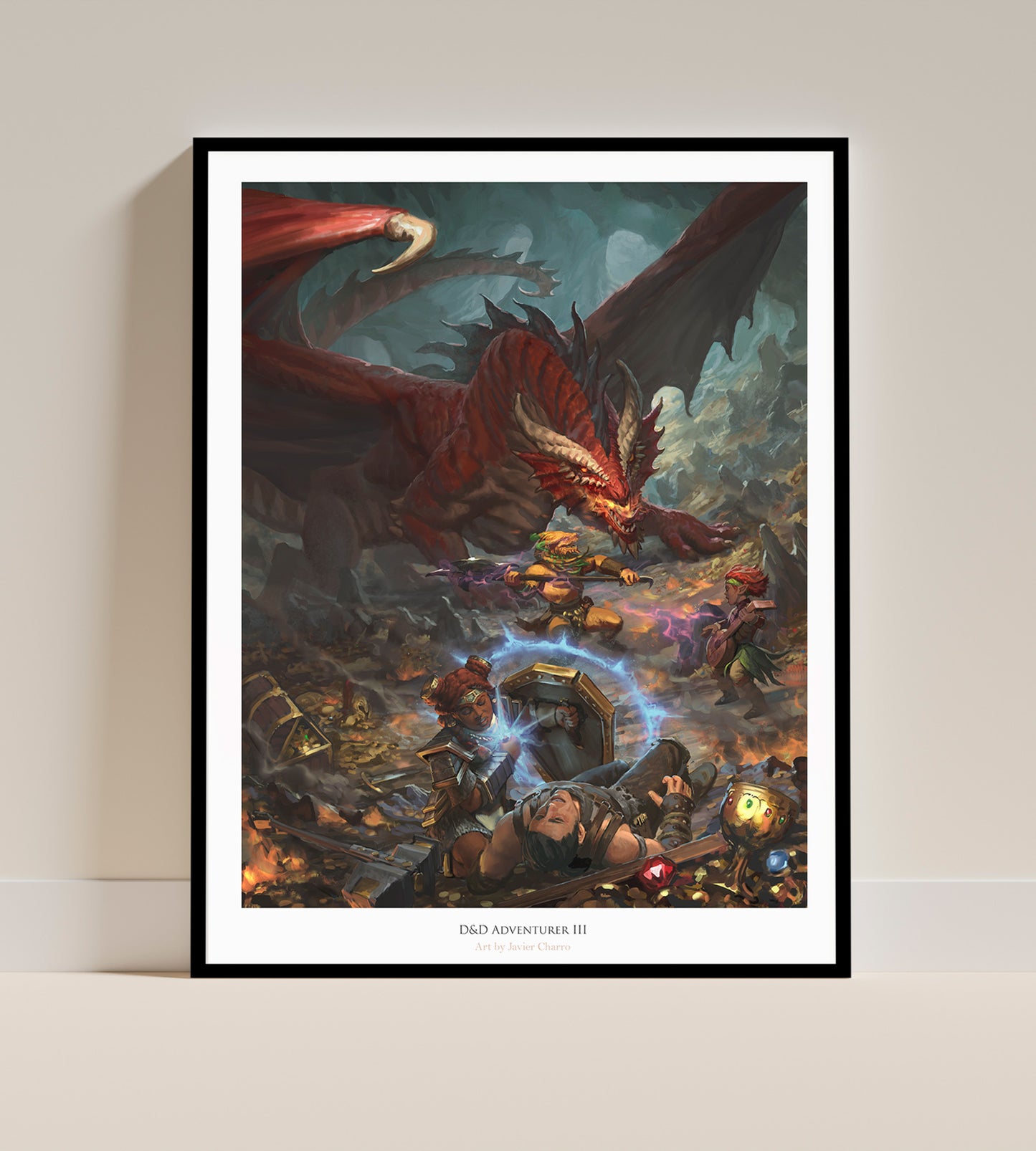 D&D Adventurer Cover 3. Art Print