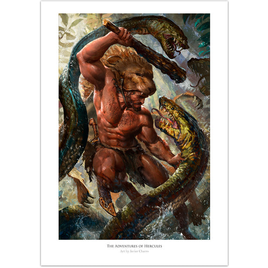 Hercules. Art Print