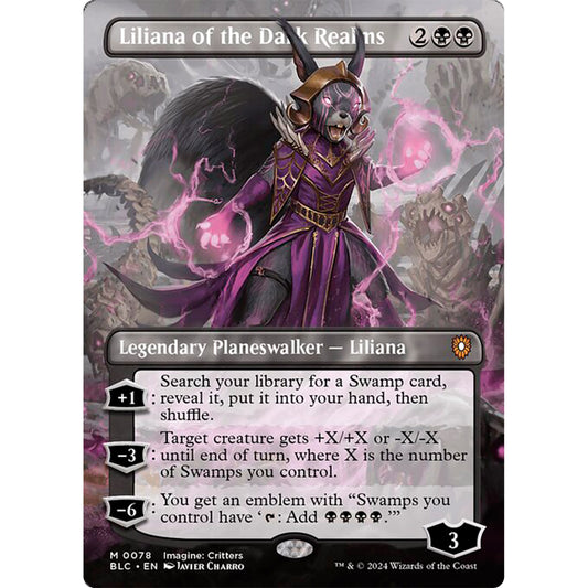 Liliana of the Dark Realms. Artist Proof
