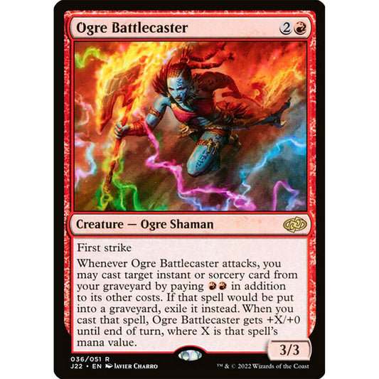 Ogre Battlecaster. Artist Proof
