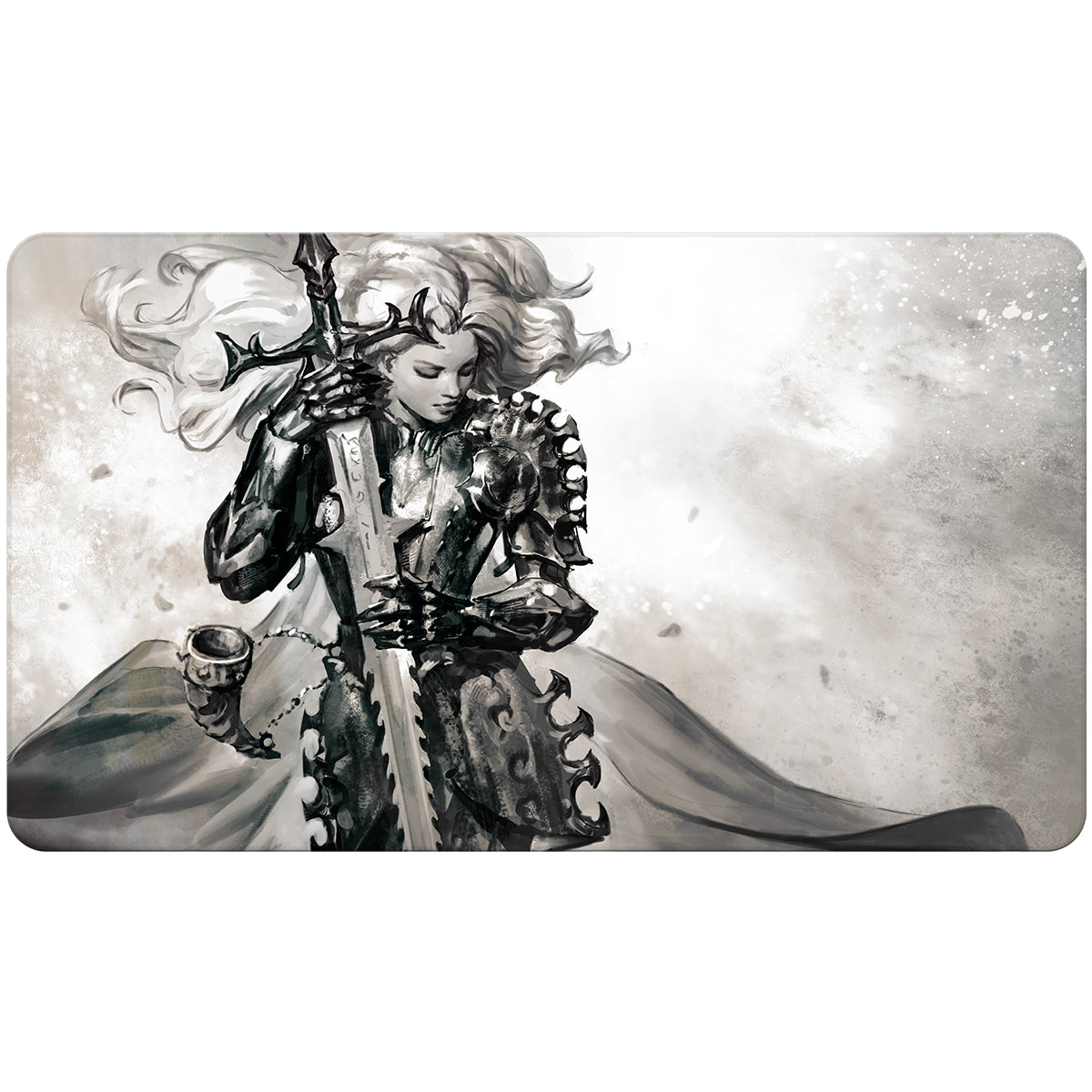 Demon Sword. Stitched Playmat