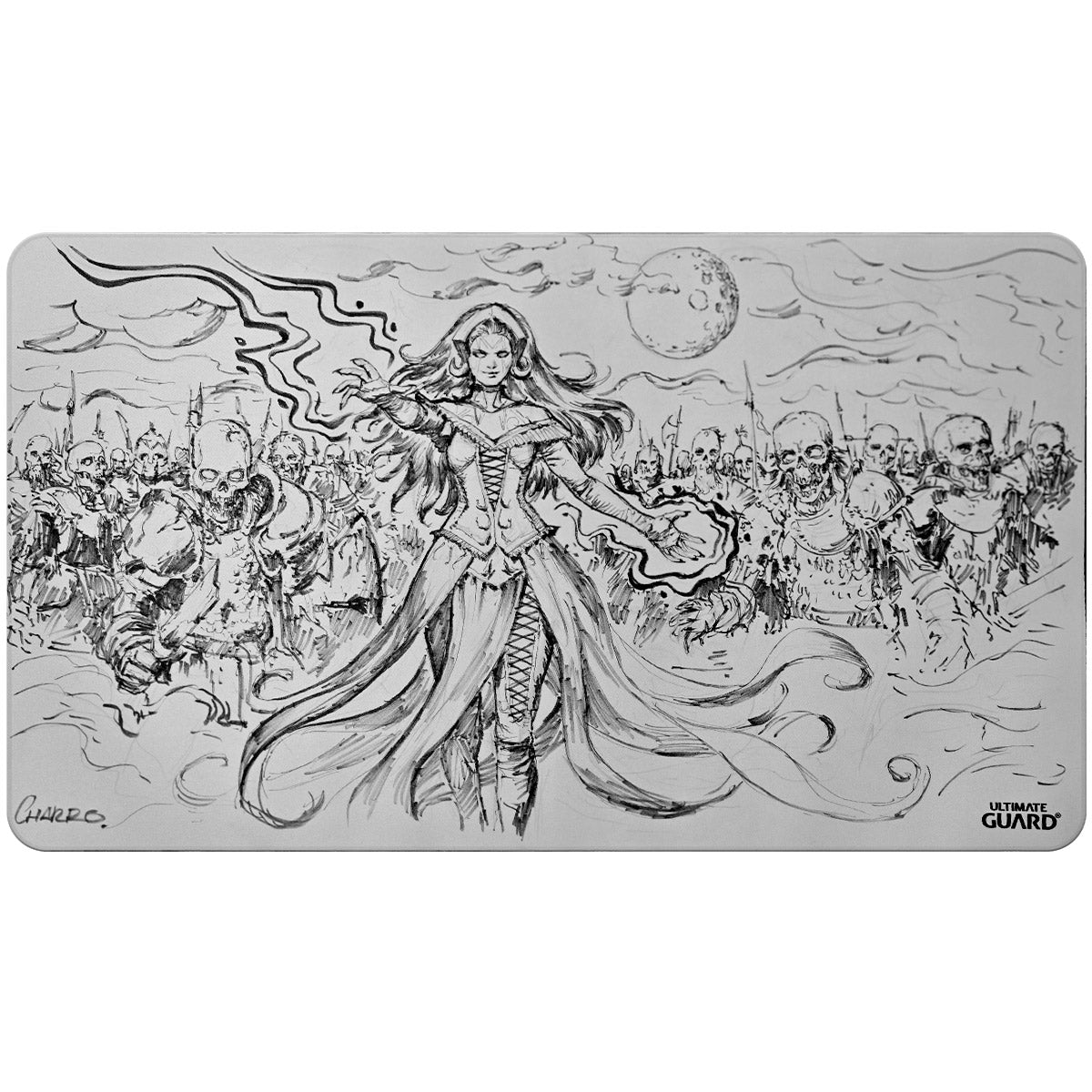CUSTOM DRAWN PLAYMAT.