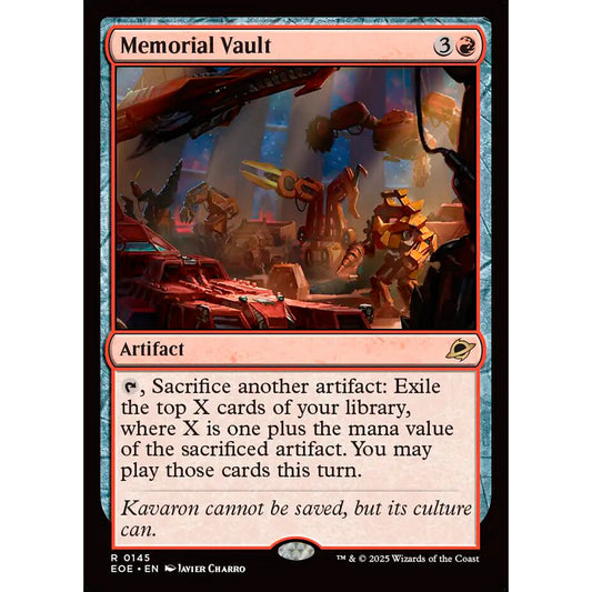 Memorial Vault. Artist Proof